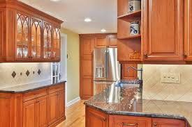 custom cherry cabinet kitchen manasquan