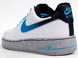 Air Force 1 White Current Blue Nike Shoes Air Force Sneakers Fashion Air Force Shoes