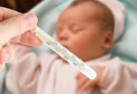 If you just have to give your bath, try a sponge bath or placing a washcloth on your babies forehead to lower the temperature. 9 Effective Home Remedies For Fever In Babies