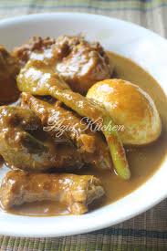 Assalammualaikum dan salam lebaran kepada semua pengunjung blog masam manis. Gulai Darat Ayam Bersama Telur Rebus Lauk Nasi Dagang Azie Kitchen