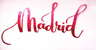 Madrid Amo Madrid Siempre Es Lindo Regresar A Ti Te Pasa Lo Mismo Bilettering Creativelettering Elc Creative Lettering Lettering Peace Gesture