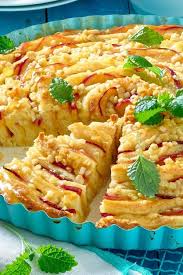 Fabelhafte Butterkuchen Tarte Mit Pfirsichen Rezept Butterkuchen Lebensmittel Essen Pfirsich