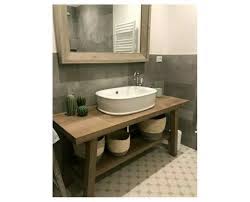 Scegli anche tu di arredare con mobili bagno di design, sfoglia il catalogo online xlab per ispirarti: Mobile Bagno Legno Massello Rovere Cm 160 X 50