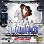 Summer White Salsa Sunday @ The Stadium Club