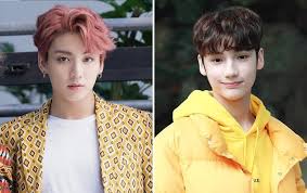 Discover short videos related to bts txt on tiktok. Mama 2019 Gemasnya Jungkook Bts Kelewat Girang Fanboying Huening Kai Txt