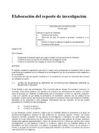 El trabajo de un periodista consiste en investigar y presentar temas de interés general, contrastarlos, sintetizarlos. Elaboracion Del Reporte De Investigacion Estadisticas Teoria