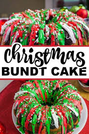 12 ideas for easy christmas cake recipes to make without decorating. Learn How To Make This Colorful Christmas Bundt Cake It Has Red And Green Amazing Christmas Dessert Recipes Christmas Bundt Cake Christmas Bundt Cake Recipes