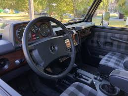 Wood Interior Mercedes G W460
