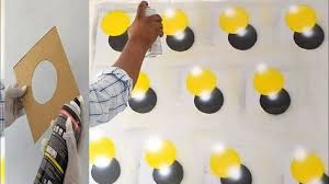 Wall Painting 3d Effect Cosmos Spray Paint Youtube Wall Painting 3d Wall Painting Painting