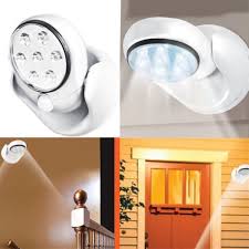 / includes led indicator lights to let you know waves are working. 360 Dgree Adjustable Led Motion Light Activated Sensor Indoor Outdoor Cordless Patio Wall Walmart Com Walmart Com