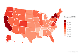 How Much Money A Family Of 4 Needs To Get By In Every Us State
