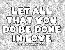 Color the number 16 coloring page. Free 1 Corinthians 16 14 Coloring Page By Teaching Diligently Tpt