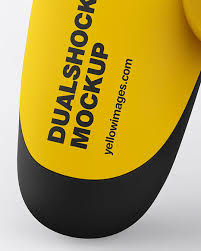 58 itunes store logo icons. Matte Dualshock 4 Controller Mockup In Device Mockups On Yellow Images Object Mockups