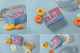 Use them to create realistic presentation of your soap box label or packaging design. 10 Realistic Soap Box Mockup Psd Graphic Cloud