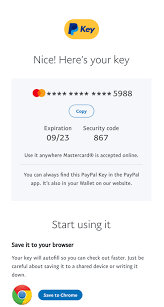 Check spelling or type a new query. Use Paypal Anywhere Online With A Paypal Key Virtual Card Creditcards Com