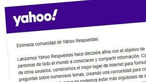 Respuestas está a punto de desaparecer después de tener más de 15 años en el mundo del internet, pero aún estás a tiempo para poder de esta manera, después de dicha fecha el historial guardado de preguntas y respuestas de yahoo! Wtt5bdg9ewkkym