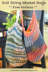 Check spelling or type a new query. String Market Bag Knitting Pattern
