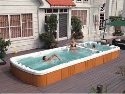 Guangzhou J Sanitary Ware Co Ltd Tel 86 20 36460026 Website Www Jnjhydrospa Com Contact Person Mr Tony E Ma Hot Tub Swim Spa Swim Spa Deck Swim Spa