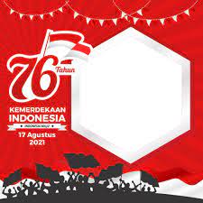 Hut kemerdekaan ri 76, bisa untuk banner, wallpaper, atau background . Background Twibbon Hut Ri Kosongan Tips Harianku