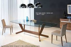 Yemek Odasi Luxury Dining Room Decor Glass Dining Room Furniture Oval Glass Dining Table