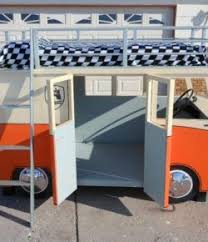 diy vw micro bus bunk bed and playhouse your projects obn cool beds for kids bed play houses
