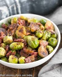 Season with salt and black pepper. Maple Syrup Mustard Glazed Brussels Sprouts That Skinny Chick Can Bake