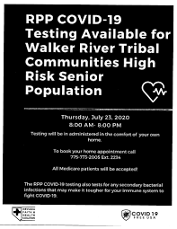 00 upvotes, mark this document as useful. Saving Our Seniors The Goal Is To Test Walker River Paiute Tribe Facebook