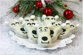 To store christmas butter cookies, let the frosting and decorations set. Polar Bear Nutter Butter Cookies Food Fun Faraway Places