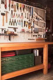 Determine the length, width and the height of your workbench check the floor level to decide if you need to sand off any of the workbench legs so that it doesn't wobble. All You Need To Know About Garage Workbenches Yardyum Garden Plot Rentals