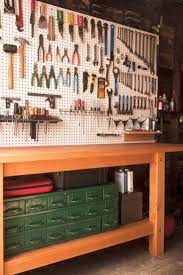 Start by purchasing a work bench top or gluing together a few pieces of stacked wooden sheets. All You Need To Know About Garage Workbenches Yardyum Garden Plot Rentals