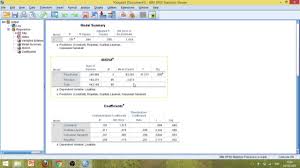 Sebagai contoh, ketika nilai uji f dan adj. Konsultan Statistik Regresi Linear Berganda