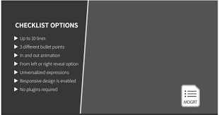در ادامه مقاله همراه ما. Sidebar Checkbox List With Bullet Points Motionarray 189750 Gfx Download