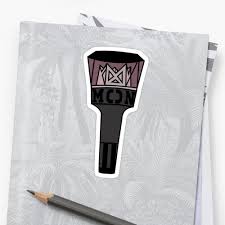 Monsta X Lightstick Pattern Sticker By K Waii Pattern S Pattern Monsta X