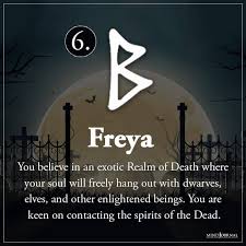 Women who venerated her were automatically branded 'witches.' and, of course, freya's rites and traditions did encourage magical practice, mediumship, shamanism, and female autonomy with freya herself as the role model, behavior the new regime considered abhorrent and sinful.. Pick A Symbol Of Death And We Ll Tell Which Halloween God Or Goddess You Are