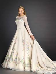 Look Like A Disney Princess On Your Wedding Day With These Fairy Tale Dresses Disney Princess Wedding Dresses Wedding Dresses Cinderella Disney Wedding Dresses