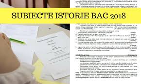 Model subiecte la istorie bac 2020. Update Subiecte Istorie Bac 2018 Si Barem De Corectare Edu Ro