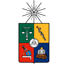 This logo image consists only of simple geometric shapes or text. Universidad De Chile