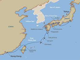 Inland sea, the body of water lying between the japanese islands of honshu, shikoku, and kyushu. Jungle Maps Map Of Japan Inland Sea