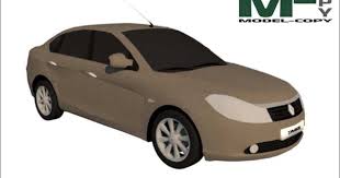 Renault Symbol 2009 3d Model Model Copy Renault 3d Model Commercial Vehicle