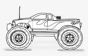 These terrifying creatures of steel, rubber and smoke barrel across dirt arenas and crush regular sized cars beneath their monstrous wheels. Monster Monster Truck Drawing Side View Transparent Png 1024x608 Free Download On Nicepng