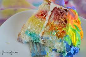 1 pkt supermoist white cake mix, 1. Rainbow Jello Poke Cake Flour On My Face