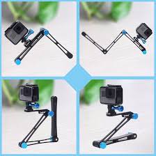 Amazon.com : Smatree X1 Aluminium Foldable Pole 3-Way Ajustable Selfie  Stick Compatible for G*Pro 13/12/11/MAX/10/9/8/7/6/5/4/3+/3/2018, DJI OSMO  ...
