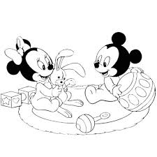 Disegni Da Colorare Di Topolino E Minnie Fredrotgans