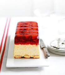 With wimbledon on the horizon. Strawberry Mascarpone Terrine Mascarpone Recipes Dessert Recipes Cold Desserts