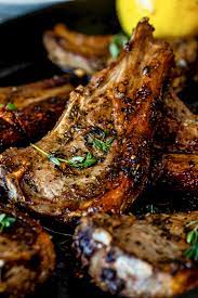 Tips on different marinades and what to serve with them. Easy Lemon Garlic Lamb Chops Simply Delicious