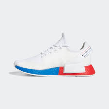 Acquista e vendi autentiche calzature adidas nmd r1 v2 white red blue (gs) fx4150 e migliaia di altre sneakers adidas con informazioni sui prezzi e date di uscita. Kids Nmd R1 V2 Cloud White Red And Blue Shoes Adidas Us