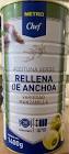 Aceituna Verde Rellena De Anchoa Variedad Manzanilla