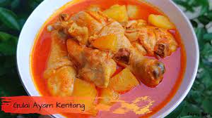 Resep Gulai Ayam Kentang Sederhana Gulai Resep Kentang