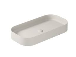 Acquista On Line Smart B 7409 By Galassia Lavabo Da Appoggio Rettangolare In Ceramica Design Romano Adolini Collezione Smart B Galassia Ceramica Design