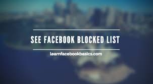 How To View Blocked List On Facebook See Fb Blocked List Unblock Friends How To Use Facebook Latest Facebook Facebook Marketing